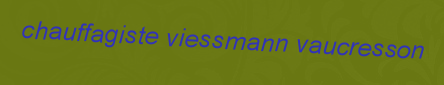 Chauffagiste Viessmann Vaucresson